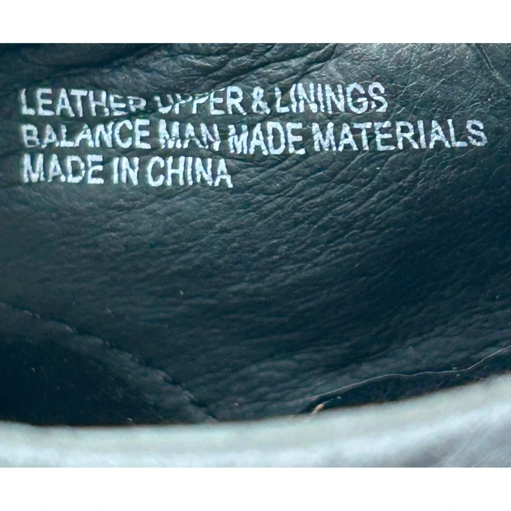Born black leather